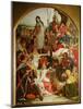 Chaucer at the Court of Edward III, 1847-1852-Ford Madox Brown-Mounted Giclee Print