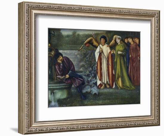 Chaucer's Dream of Good Women. 1865-Edward Burne-Jones-Framed Giclee Print