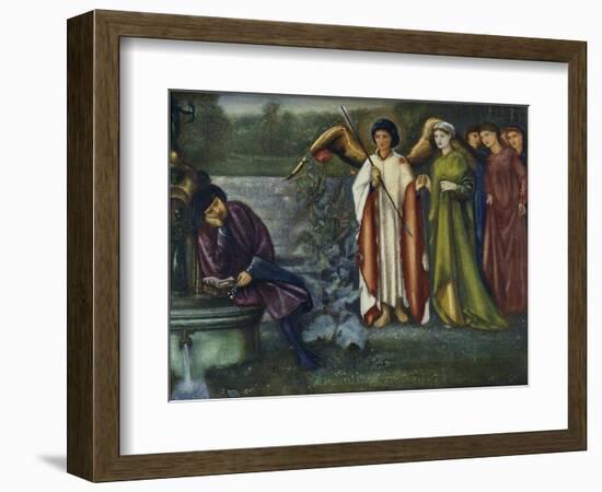 Chaucer's Dream of Good Women. 1865-Edward Burne-Jones-Framed Giclee Print