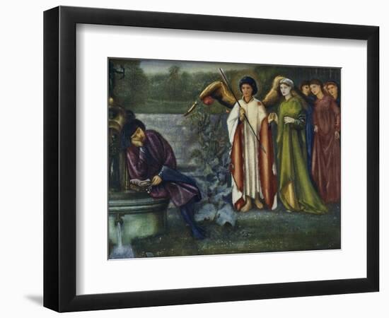 Chaucer's Dream of Good Women. 1865-Edward Burne-Jones-Framed Giclee Print