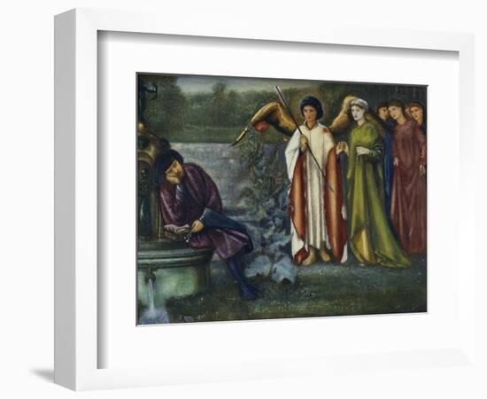 Chaucer's Dream of Good Women. 1865-Edward Burne-Jones-Framed Giclee Print