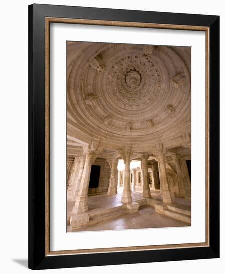 Chaumukha Temple, Ranakpur, Rajasthan, India, Asia-Ben Pipe-Framed Photographic Print