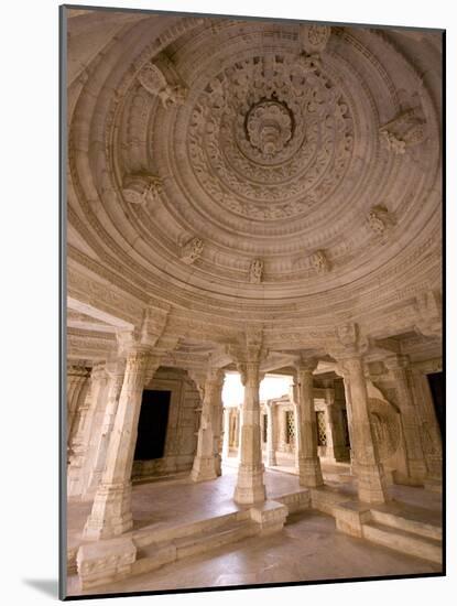 Chaumukha Temple, Ranakpur, Rajasthan, India, Asia-Ben Pipe-Mounted Photographic Print