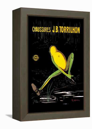 Chaussures J. B. Torrilhon-Leonetto Cappiello-Framed Stretched Canvas