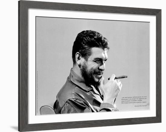 Che Guevara-Elliott Erwitt-Framed Art Print