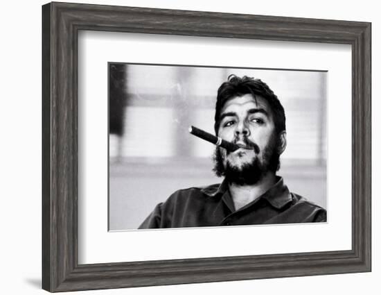 Che Guevara-Rene Burri-Framed Art Print