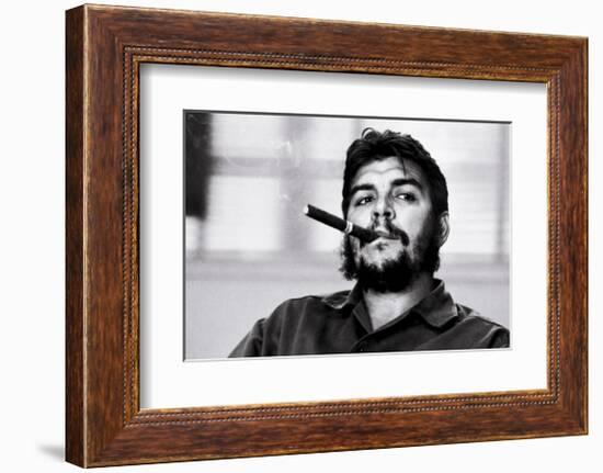 Che Guevara-Rene Burri-Framed Art Print