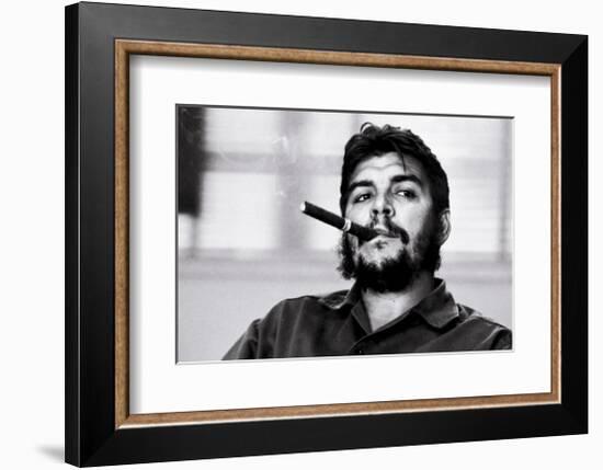 Che Guevara-Rene Burri-Framed Art Print