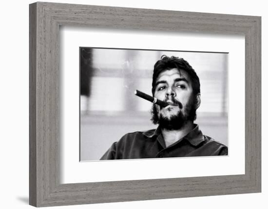 Che Guevara-Rene Burri-Framed Art Print