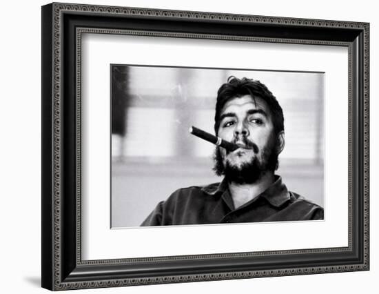 Che Guevara-Rene Burri-Framed Art Print