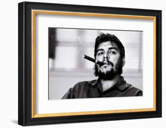 Che Guevara-Rene Burri-Framed Art Print