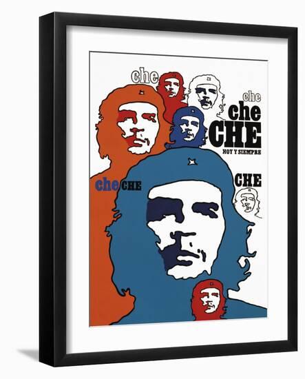 Che, Hoy y Siempre-The Vintage Collection-Framed Giclee Print