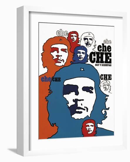 Che, Hoy y Siempre-The Vintage Collection-Framed Giclee Print