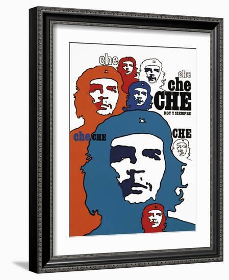 Che, Hoy y Siempre-The Vintage Collection-Framed Giclee Print