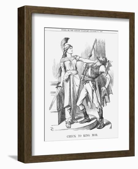 Check to King Mob, 1867-John Tenniel-Framed Giclee Print