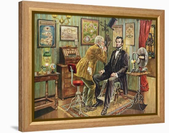 Check Up-Lee Dubin-Framed Premier Image Canvas