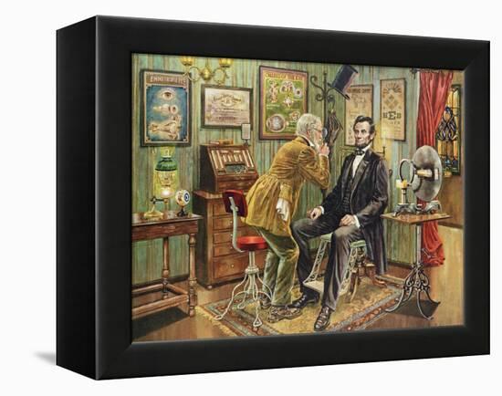 Check Up-Lee Dubin-Framed Premier Image Canvas