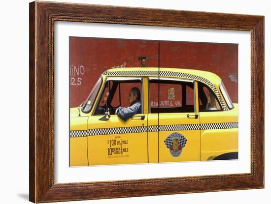 Checker Cab, 1983-Max Ferguson-Framed Giclee Print