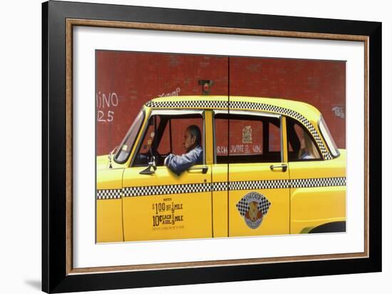 Checker Cab, 1983-Max Ferguson-Framed Giclee Print