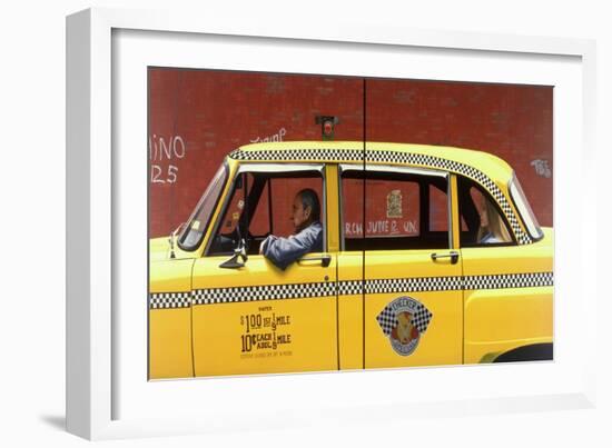 Checker Cab, 1983-Max Ferguson-Framed Giclee Print