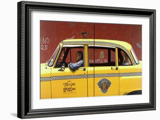 Checker Cab, 1983-Max Ferguson-Framed Giclee Print