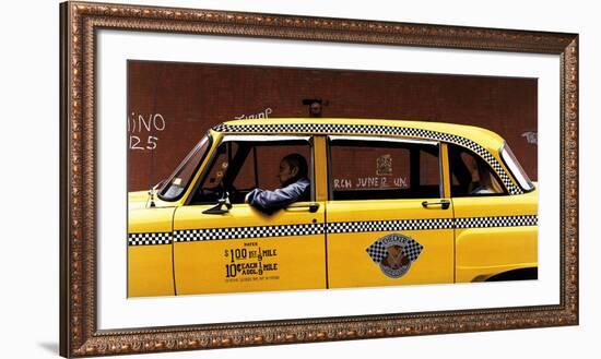 Checker Cab-Max Ferguson-Framed Art Print