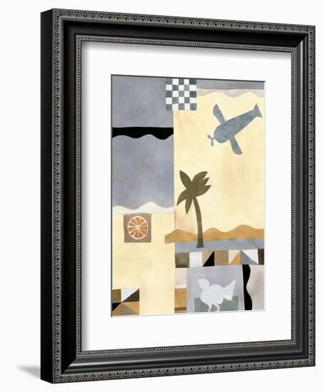 Checkerboard Travel I-Muriel Verger-Framed Art Print