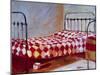 Checkered Bedspread-Pam Ingalls-Mounted Giclee Print