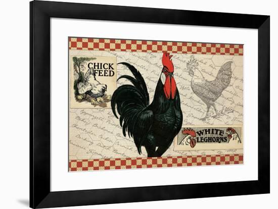 Checkered Chickens - Image 4-The Saturday Evening Post-Framed Giclee Print