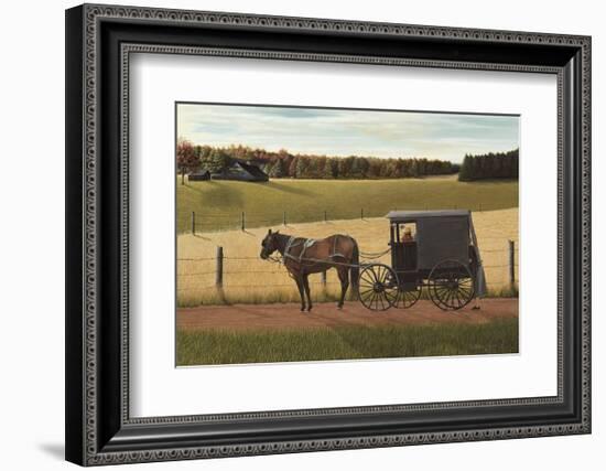 Checking the Pies-Kathleen Green-Framed Art Print