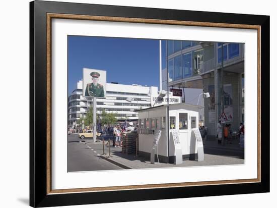 Checkpoint Charlie, Berlin Mitte, Berlin, Germany, Europe-Markus Lange-Framed Photographic Print