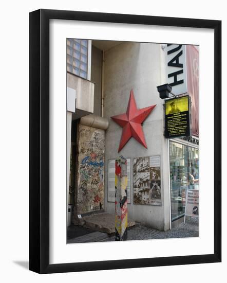 Checkpoint Charlie Museum, Berlin-null-Framed Photographic Print