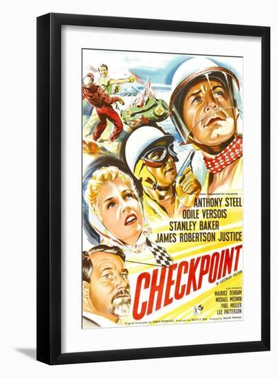 Checkpoint-null-Framed Art Print