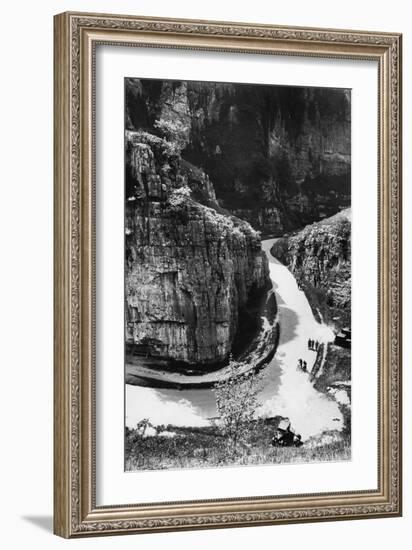 Cheddar Gorge-Fred Musto-Framed Photographic Print