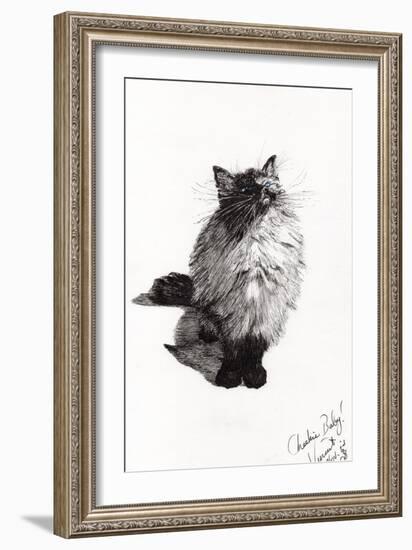 Cheekie Baby, 2008-Vincent Alexander Booth-Framed Giclee Print