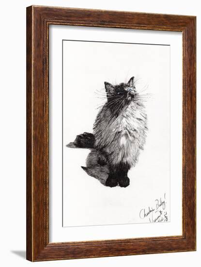 Cheekie Baby, 2008-Vincent Alexander Booth-Framed Giclee Print