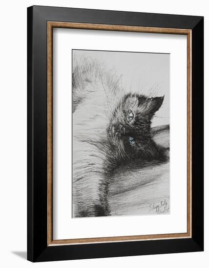 Cheeky Baby-Vincent Alexander Booth-Framed Photographic Print