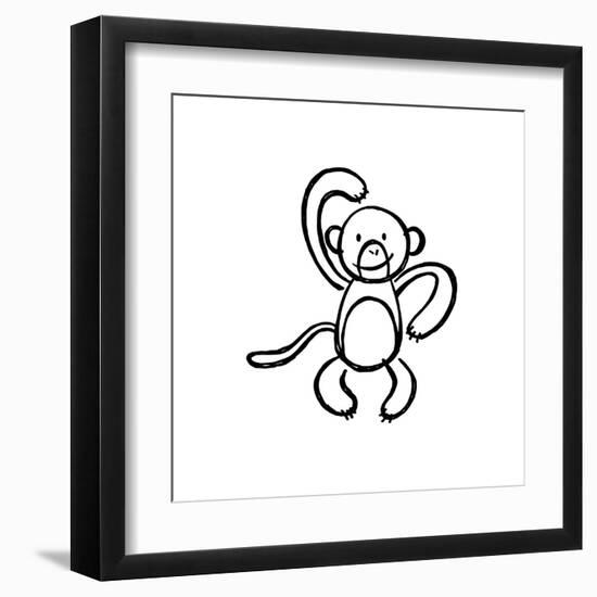 Cheeky Monkey-Marcus Prime-Framed Art Print