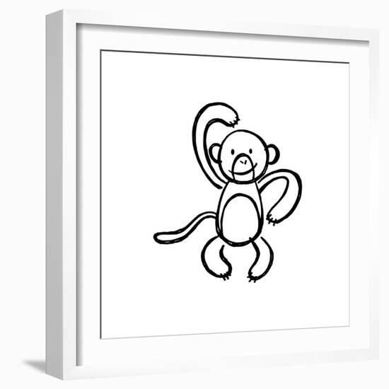 Cheeky Monkey-Marcus Prime-Framed Art Print