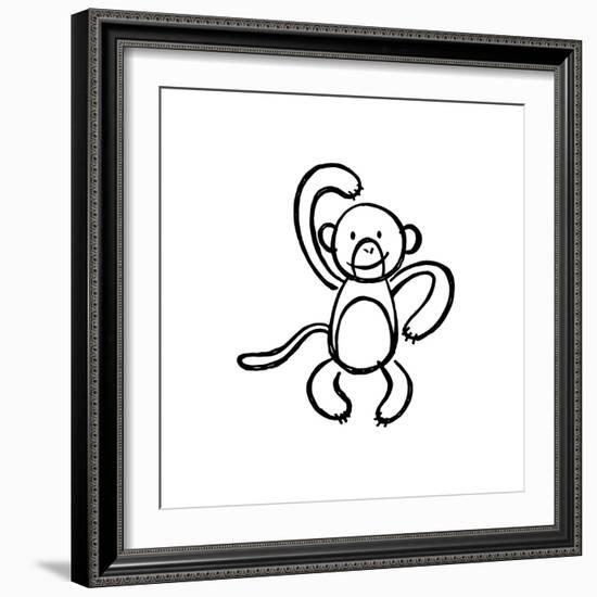 Cheeky Monkey-Marcus Prime-Framed Art Print