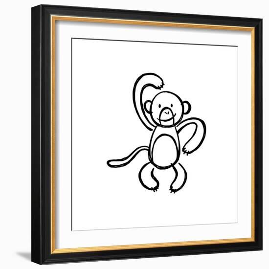 Cheeky Monkey-Marcus Prime-Framed Art Print