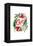 Cheer Wreath-Sara Berrenson-Framed Stretched Canvas