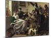 Cheerful Party (The Family of the Painter), about 1657-Jan Havicksz. Steen-Mounted Giclee Print