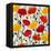 Cheerful Poppies-Carrie Schmitt-Framed Stretched Canvas