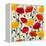 Cheerful Poppies-Carrie Schmitt-Framed Stretched Canvas