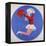 Cheerleader Tondo, 2001-Joe Heaps Nelson-Framed Premier Image Canvas