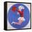 Cheerleader Tondo, 2001-Joe Heaps Nelson-Framed Premier Image Canvas