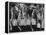 Cheerleaders at Sharon Springs Basketball Game-George Silk-Framed Premier Image Canvas
