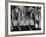 Cheerleaders at Sharon Springs Basketball Game-George Silk-Framed Photographic Print