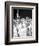 Cheerleaders at the Minnesota- Iowa Game, Minneapolis, Minnesota, November 1960-Francis Miller-Framed Photographic Print